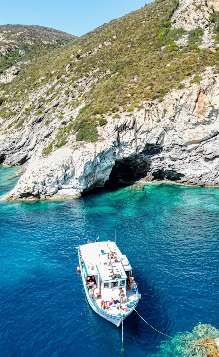 La Barca dei Matti — peschereccio all'Isola d'Elba